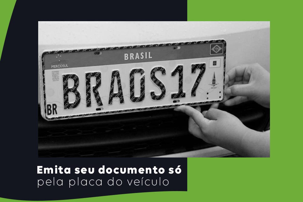 Documento do carro pela Placa